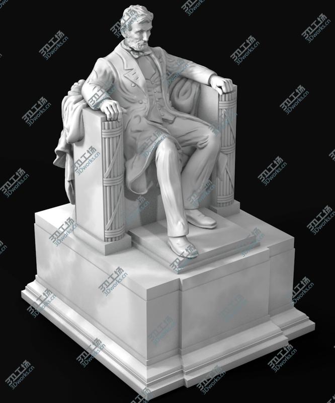 images/goods_img/2021040163/3D model Abraham Lincoln Memorial Statue/2.jpg